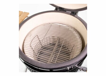 BBQ Kamado 22 Inch XL met Onderstel en Zijtafels Pro Set
