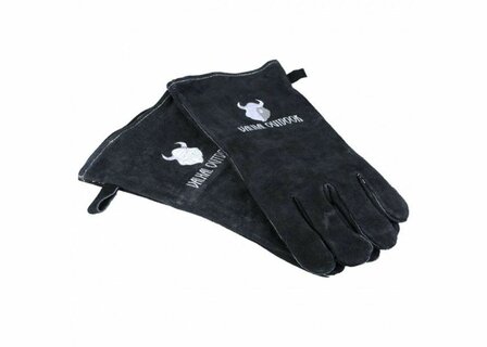 Valhal BBQ Accessoire Handschoen Suede Vuurvast Set van 2 Stuks