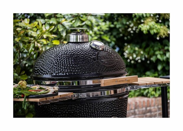 BBQ Kamado 22 Inch XL met Onderstel en Zijtafels Pro Set
