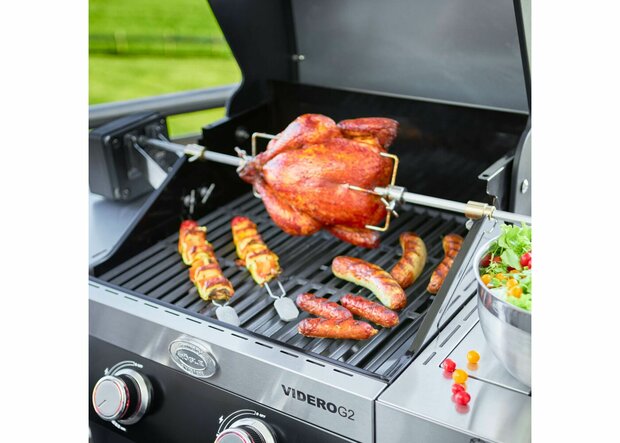 Rösle Barbecue Premium Draaispies voor Videro en Magnum G2 / G3 / F60