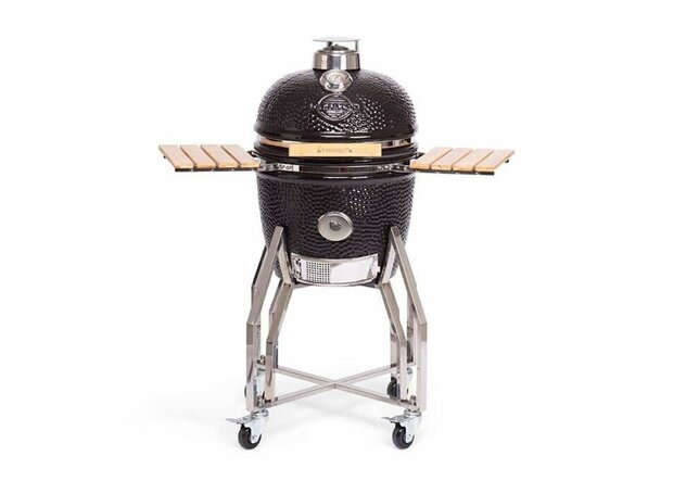 BBQ Kamado 16 Inch Medium met onderstel en Zijtafels