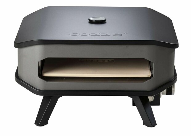 Cozze Pizza Oven Gas 13 Inch met Thermometer en Pizzasteen 30 Mbar 5.0 KW