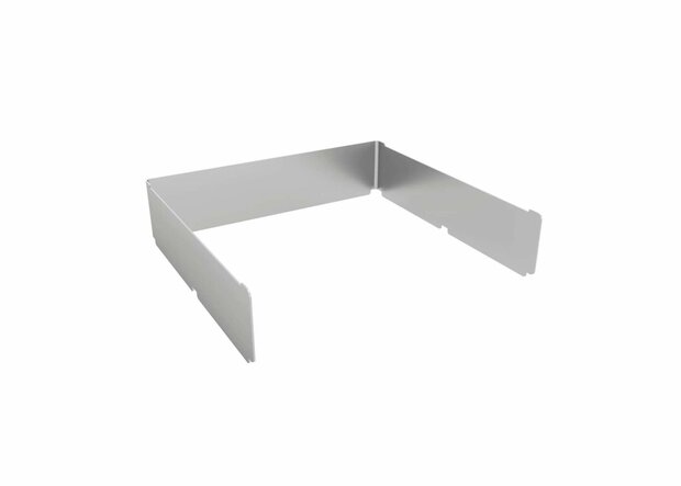 Outdoor Chef BBQ Accessoire Beschermingsschild voor Wind en Spat Davos Series