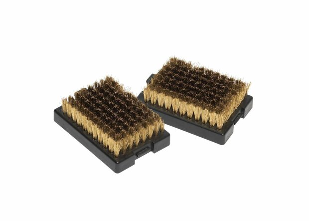 Outdoor Chef BBQ Accessoire Borstelkop Set van 2 Stuks