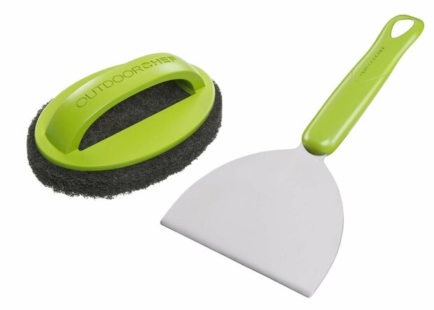 Outdoor Chef BBQ Accessoire Plancha Schoonmaakset