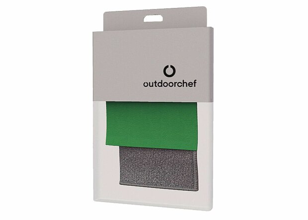 Outdoor Chef BBQ Accessoire Reinigingsdoek voor Smoke Generator Set van 2 Stuks