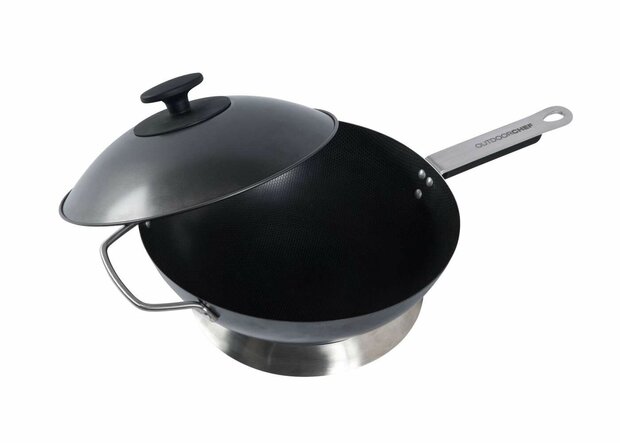Outdoor Chef BBQ Accessoire Wokpan incl Deksel