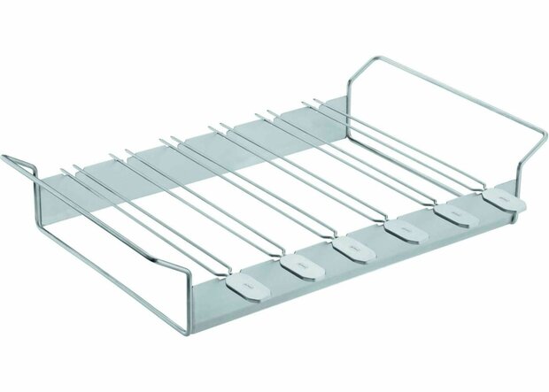 R&ouml;sle Barbecue BBQ Accessoire Spiezen met Houder Set van 6 Stuks
