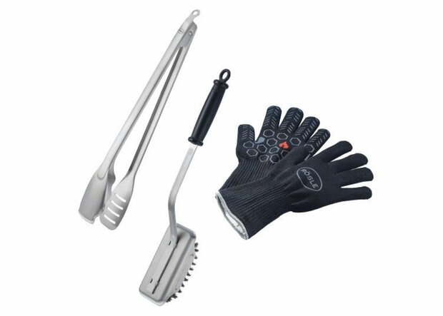 R&ouml;sle Barbecue BBQ Accessoires Premium Gereedschap Set van 3 Stuks