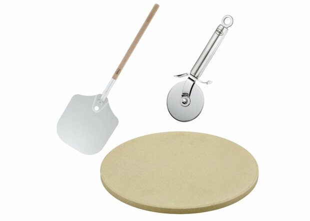 R&ouml;sle Barbecue BBQ Pizzaset Set van 3 Stuks