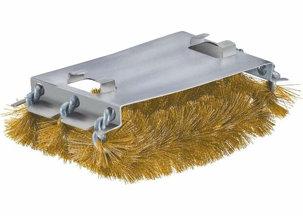 R&ouml;sle Barbecue SlideX Vervanging Borstelkop Messing