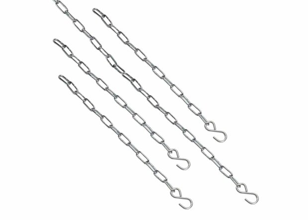 Valhal Kettingen voor Tripod Bevestiging tbv Grill 60/70Set van 3 Stuks