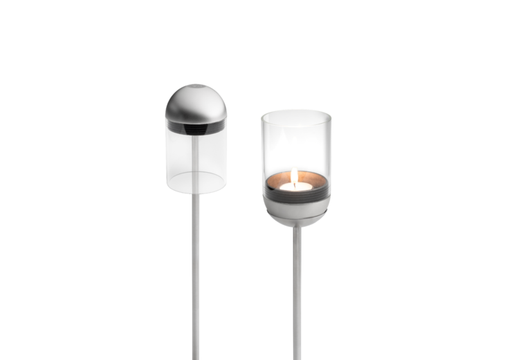 Gravity Candle Windlicht Grondpin