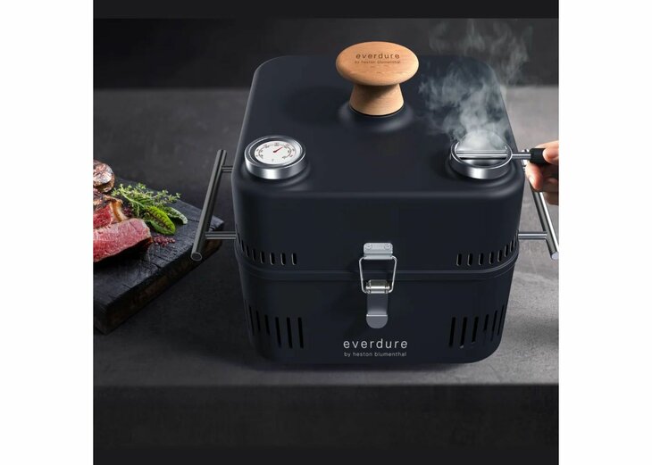 Cube 360 Houtskool Barbecue met Gereedschapset