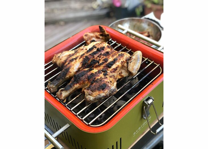 Cube Houtskool Barbecue