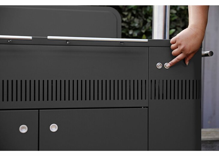 Hub Houtskool Barbecue All Black