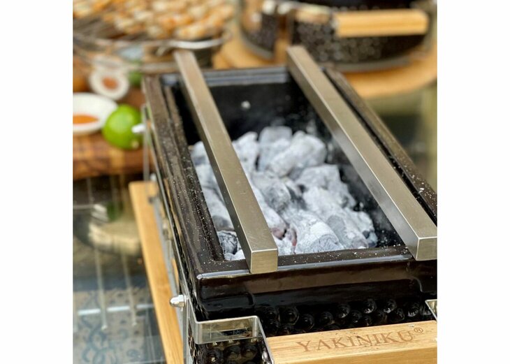 Yakiniku Shichirin Tafelgrill Rechthoekig