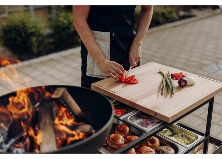 H&ouml;fats Fire Kitchen Buitenkeuken met Bowl 57 Vuurschaal