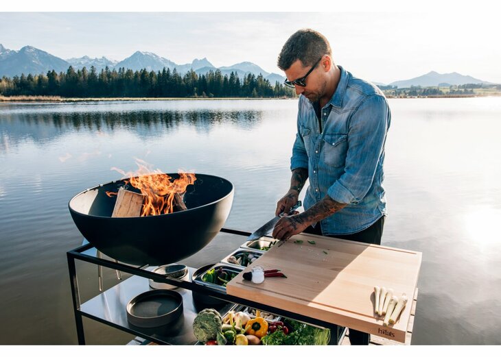 H&ouml;fats Fire Kitchen Buitenkeuken met Bowl 70 Vuurschaal