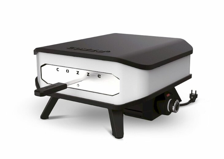 Cozze Pizza Oven Elektrisch 13 Inch met Pizzasteen en Afsluiting 230V 2200W