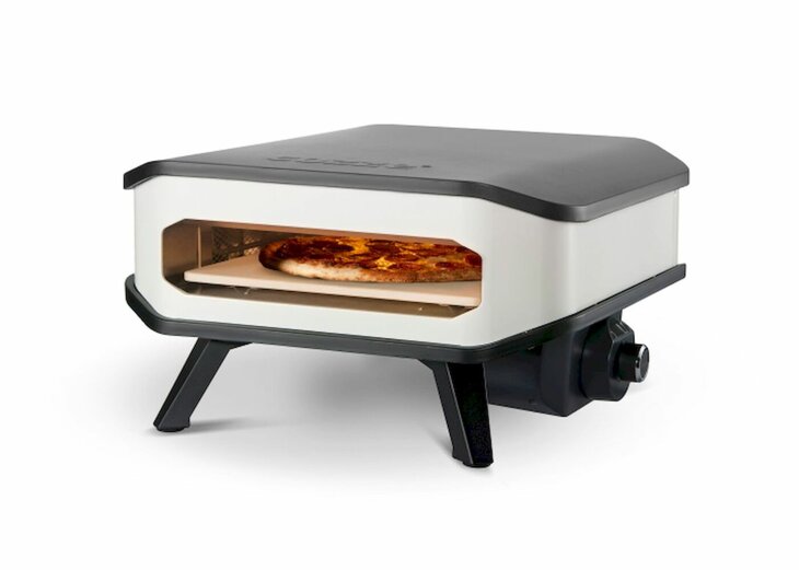 Cozze Pizza Oven Elektrisch 13 Inch met Pizzasteen en Afsluiting 230V 2200W