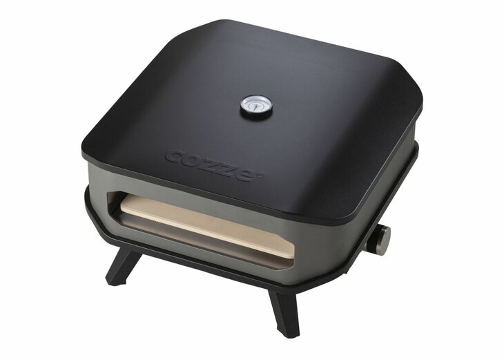 Cozze Pizza Oven Gas 13 Inch met Thermometer en Pizzasteen 30 Mbar 5.0 KW