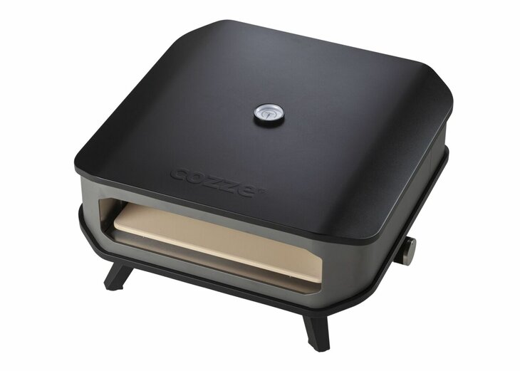 Cozze Pizza Oven Gas 17 Inch met Thermometer en Pizzasteen 30 Mbar 5.0 KW