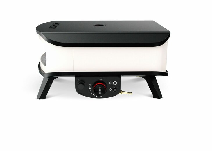 Cozze Pizza Oven Gas 17" met Thermometer en Roterende Pizzasteen 30 Mbar 5.0 KW