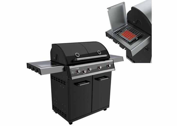 Outdoor Chef Barbecue Gas Dualchef 425 G 30 mBar Blazing Zone
