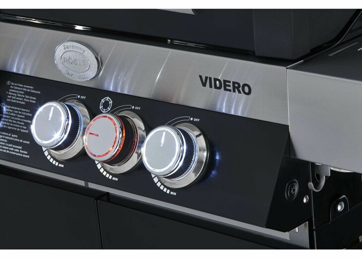 R&ouml;sle Barbecue Gas Videro G4-SL 30 mbar