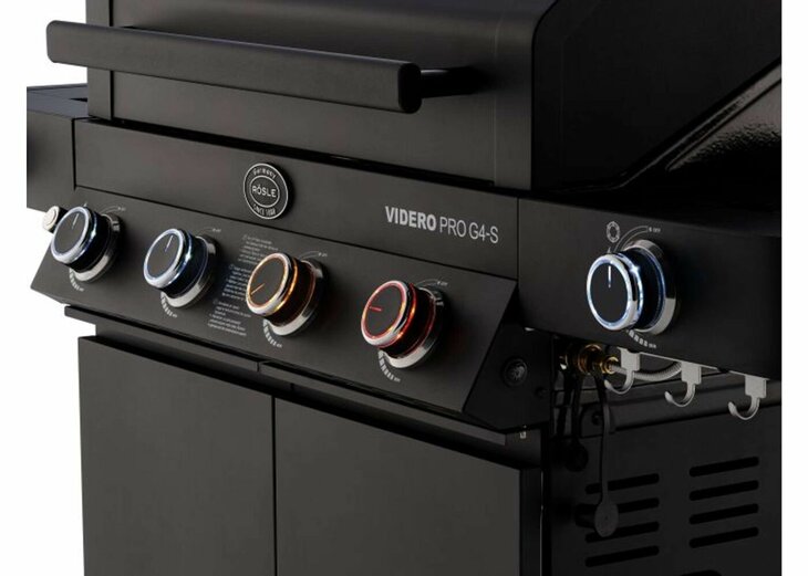 R&ouml;sle Barbecue Gas Videro Pro G4-S Vario+ 30 mbar (Model 2023)