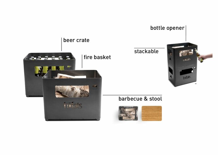 H&ouml;fats Beer Box Vuurkorf