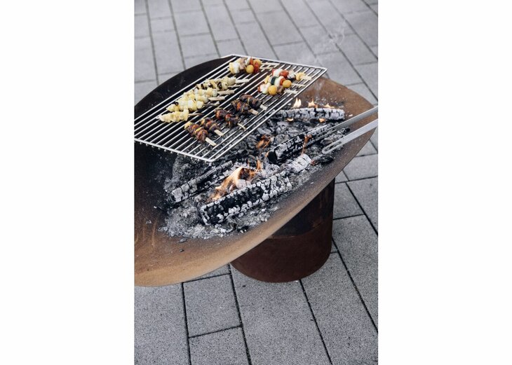 H&ouml;fats Ellipse Vuurschaal Grillrooster