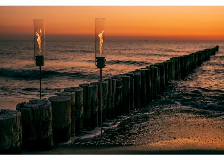 H&ouml;fats Spin Sfeerlantaarn Grondpen Beide Maten 3-delig