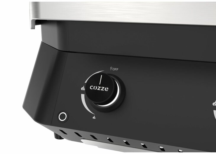 Cozze Plancha G-800 met Deksel en 3 Branders 9.6KW