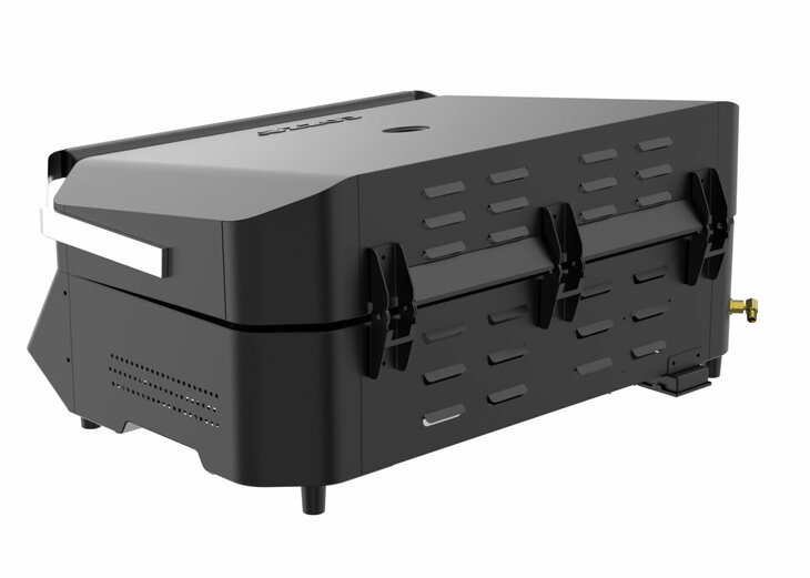 Cozze Plancha G-800 met Deksel en 3 Branders 9.6KW