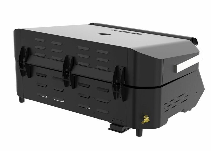 Cozze Plancha G-800 met Deksel en 3 Branders 9.6KW