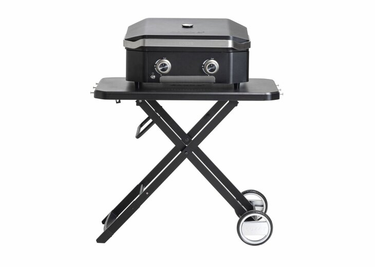 Cozze Werktafel Kunststof Opvouwbaar met Stalen Frame en Wielen