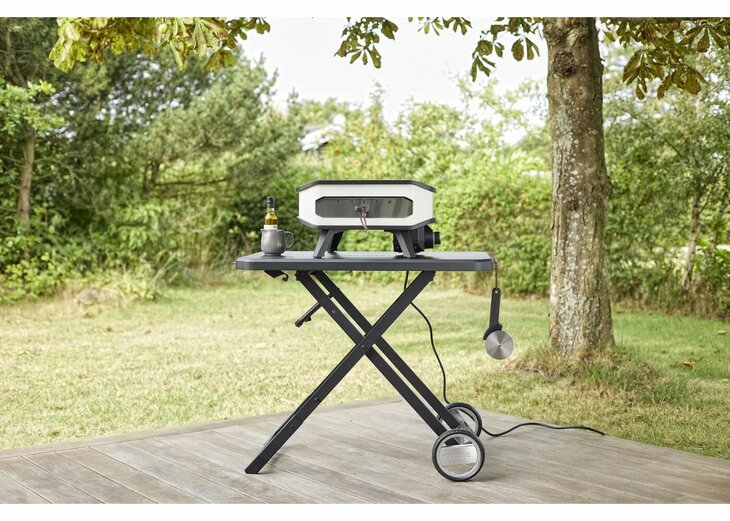 Cozze Werktafel Kunststof Opvouwbaar met Stalen Frame en Wielen