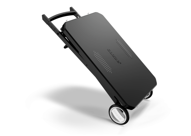 Cozze Werktafel Kunststof Opvouwbaar met Stalen Frame en Wielen