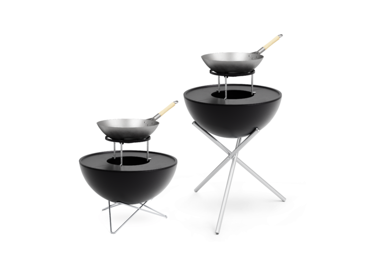 H&ouml;fats Bowl 57 Sear Grate Grillrooster op Verstelbare Poten met Handvat