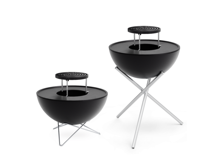 H&ouml;fats Bowl 70 Sear Grate Grillrooster op Verstelbare Poten met Handvat