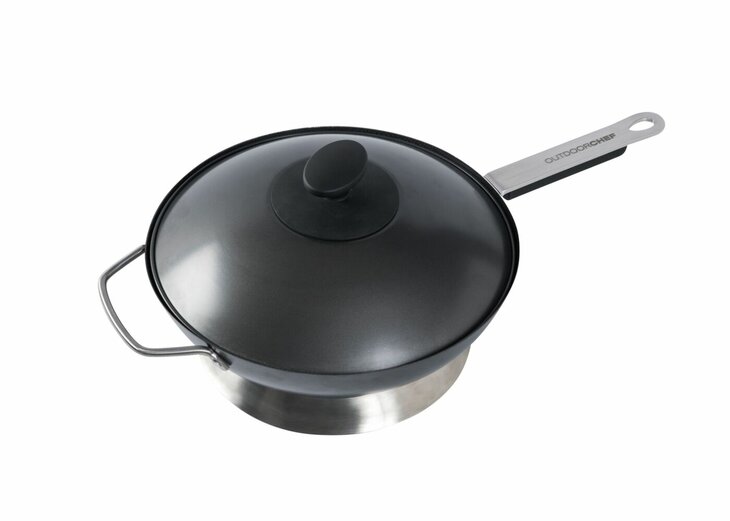 Outdoor Chef BBQ Accessoire Wokpan incl Deksel