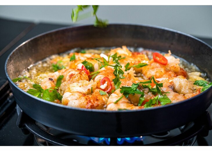 Outdoor Chef Black Line Carbonstaal Pan &oslash; 24 cm