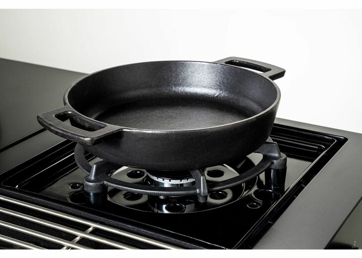 Outdoor Chef Black Line GietijzerPan &oslash; 24 cm