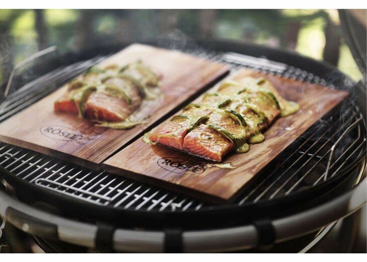 R&ouml;sle Barbecue BBQ Accessoire Aromaplank Elshout Set van 2 Stuks