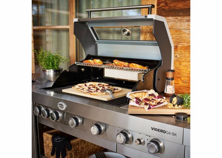 R&ouml;sle Barbecue BBQ Accessoire Pizzasteen Rechthoek