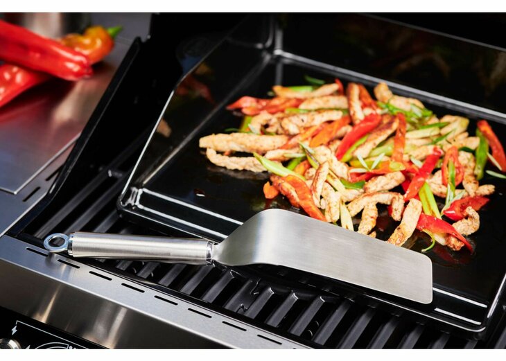 R&ouml;sle Barbecue BBQ Accessoire Plancha Spatel Klein