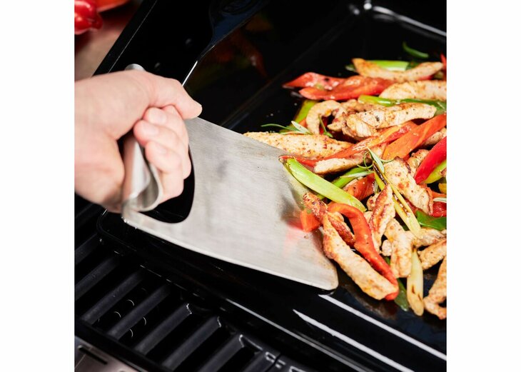 R&ouml;sle Barbecue BBQ Accessoire Plancha Spatel Universeel
