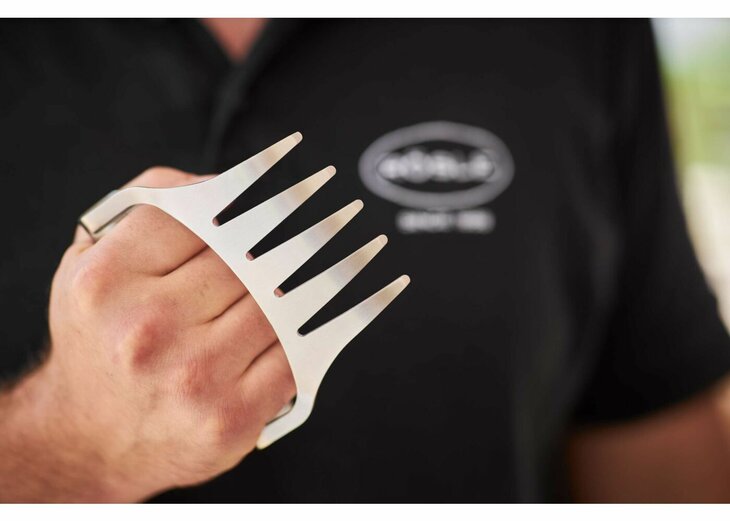 R&ouml;sle Barbecue BBQ Accessoire Vorken Pulled Pork Set met 2 Stuks